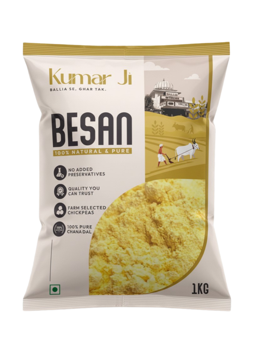 KumarJi Besan (gram flour) pack from Ballia